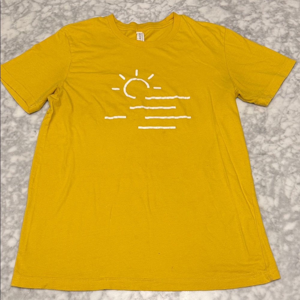 Bella Canvas Sunburst Yellow Tee